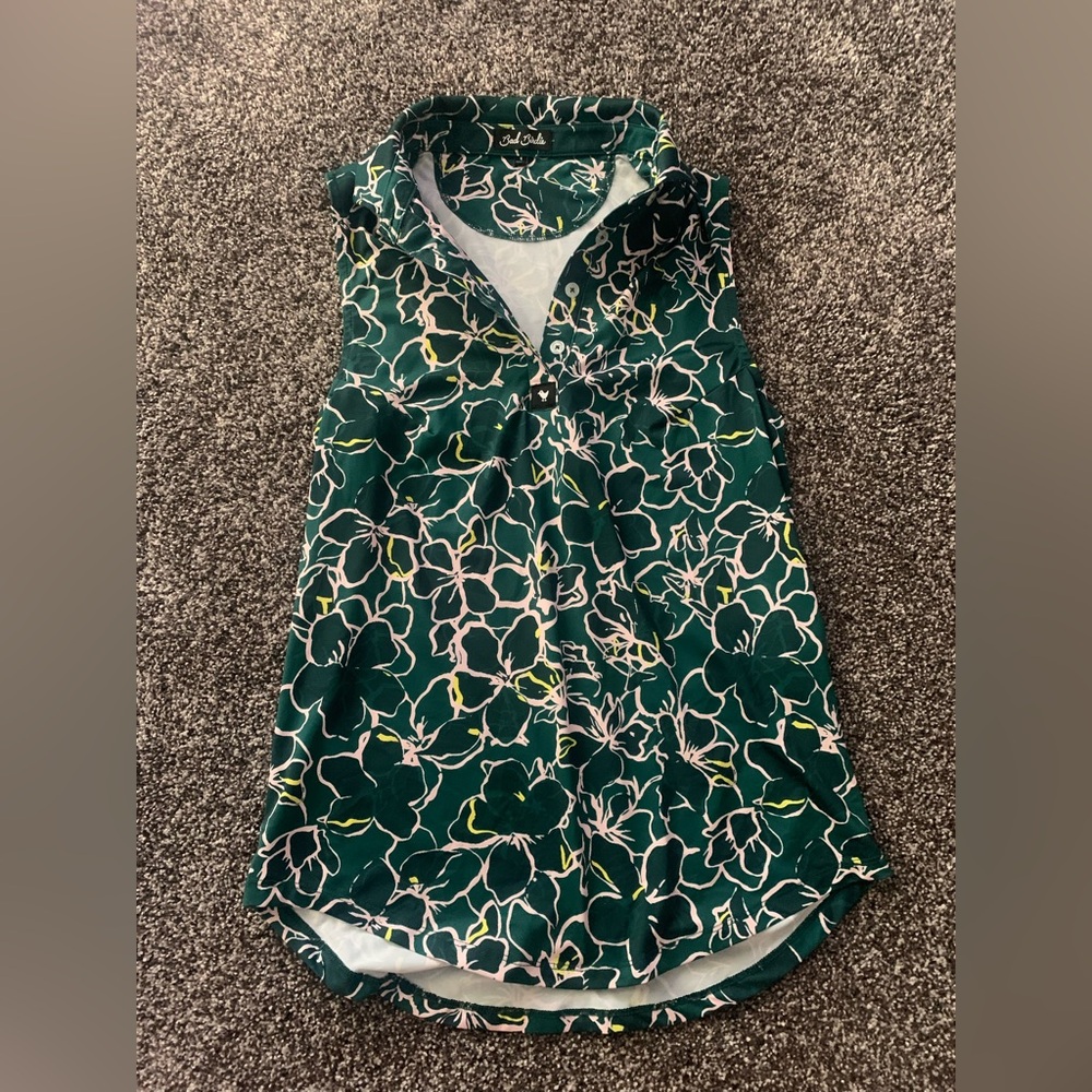 Bad Birdie Sleeveless Polo